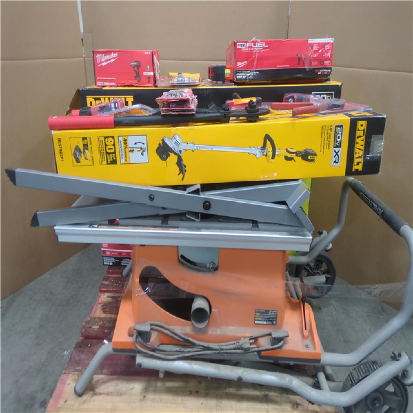 CALIFORNIA AS-IS TOOL PALLET