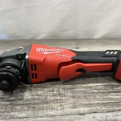 AS-IS Milwaukee FUEL 18V Lithium-Ion Brushless Cordless 4-1/2 in./5 in. Grinder w/Paddle Switch (Tool-Only)