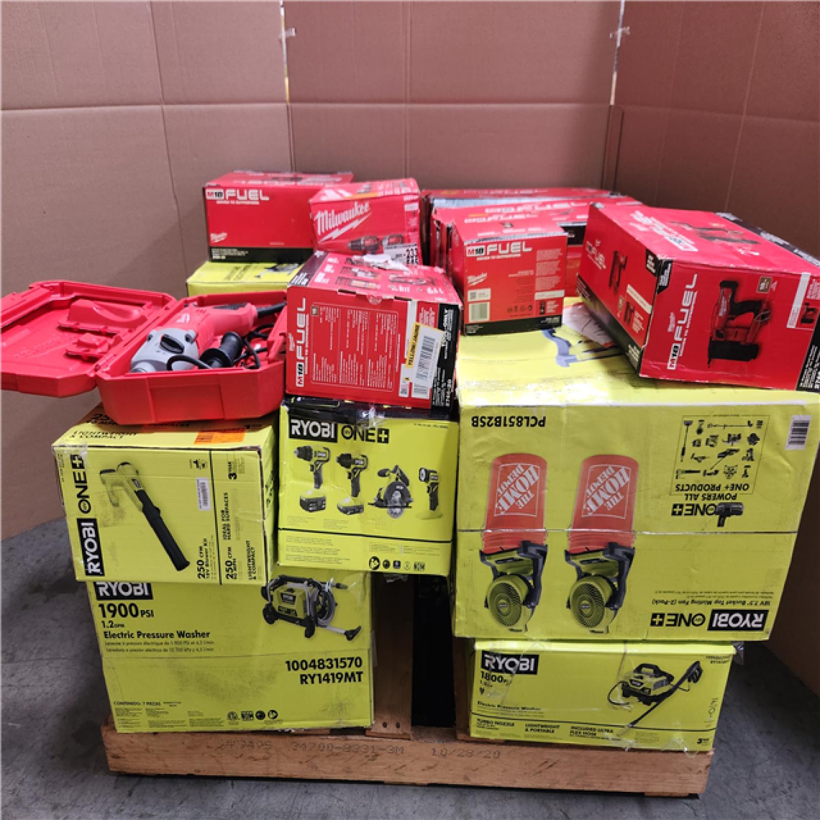 CALIFORNIA AS-IS TOOL PALLET