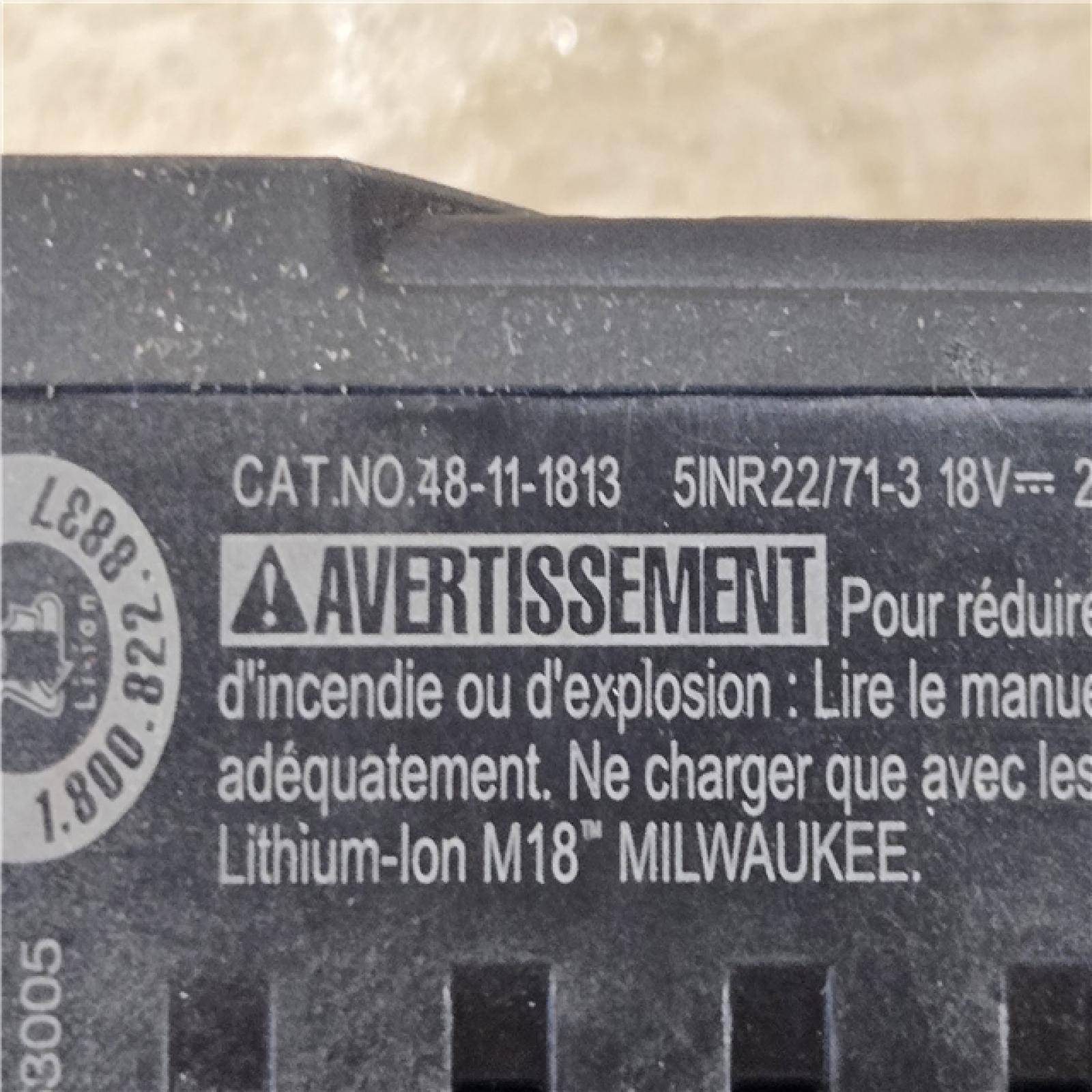 AS-IS Milwaukee 18V Lithium-Ion REDLITHIUM FORGE HD 12.0 Ah Battery Pack