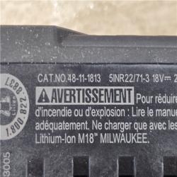 AS-IS Milwaukee 18V Lithium-Ion REDLITHIUM FORGE HD 12.0 Ah Battery Pack