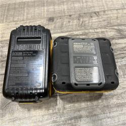 AS-IS DEWALT 20V MAX Lithium-Ion Starter Kit with 4.0 Ah and 5.0 Ah Batteries and Charger