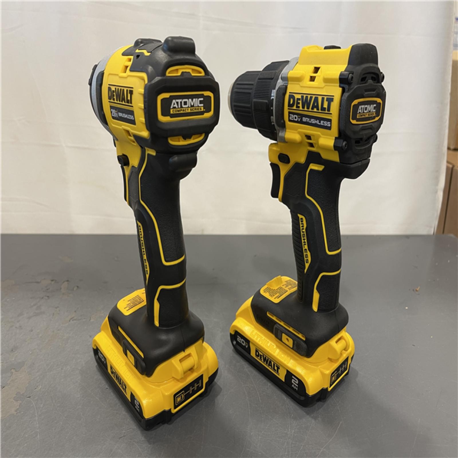 AS-IS - Dewalt ATOMIC 20-Volt MAX Lithium-Ion Cordless Combo Kit
