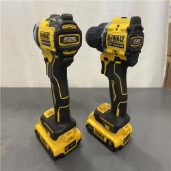 AS-IS - Dewalt ATOMIC 20-Volt MAX Lithium-Ion Cordless Combo Kit