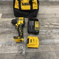 AS-IS DEWALT Atomic 20V Lithium-Ion Cordless Compact 1/2 in. Drill/Driver Kit
