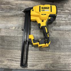 AS-IS DEWALT 20V MAX XR Lithium-Ion Cordless 18-Gauge Narrow Crown Stapler Kit