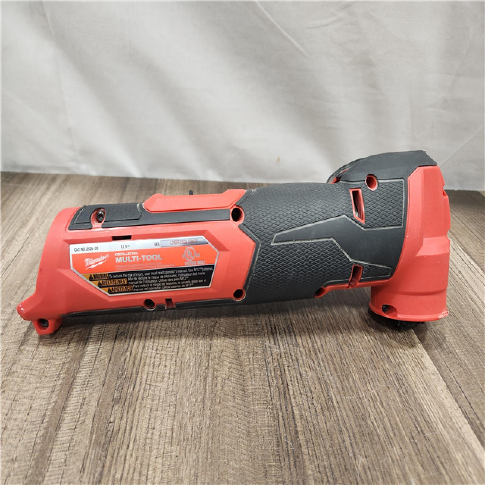 AS-IS- Milwaukee M12 Cordless Oscillating Multi-Tool (Tool-Only)