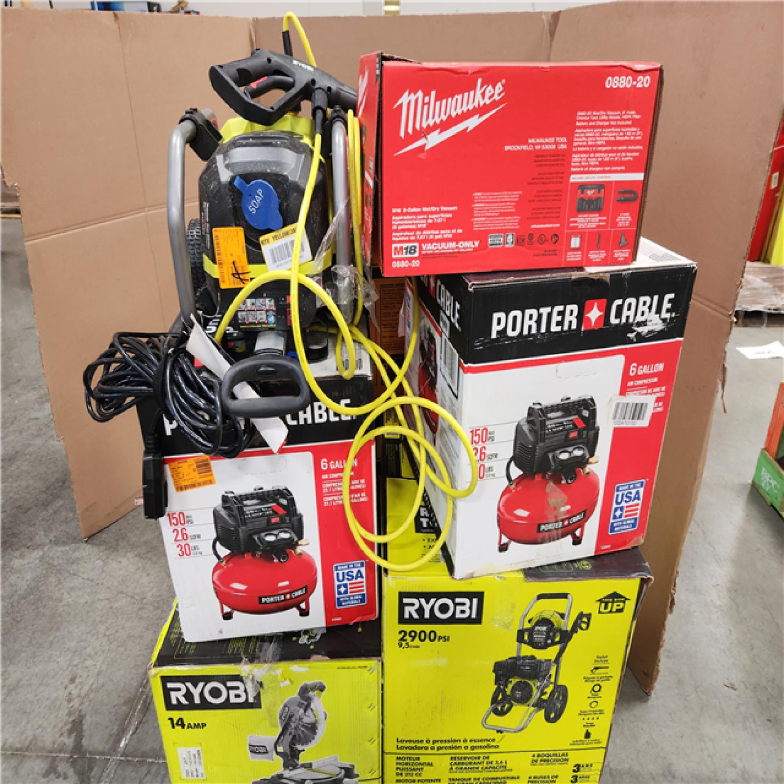 CALIFORNIA AS-IS TOOL PALLET