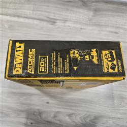 NEW! - DEWALT ATOMIC 20-Volt Lithium-Ion Cordless 1/2 in. Compact Hammer Drill with 3.0Ah Battery, Charger and Bag