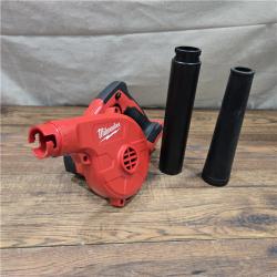 AS-IS Milwaukee M18 18-Volt Lithium-Ion Cordless Compact Blower (Tool-Only)