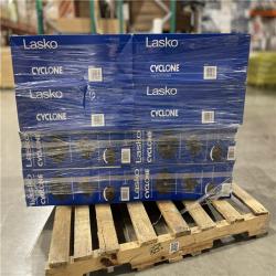 DALLAS LOCATION-NEW! Lasko Cyclone 20 in. 3 Speed Air Circulator Floor Fan for Home in Black Pallet (8 units)