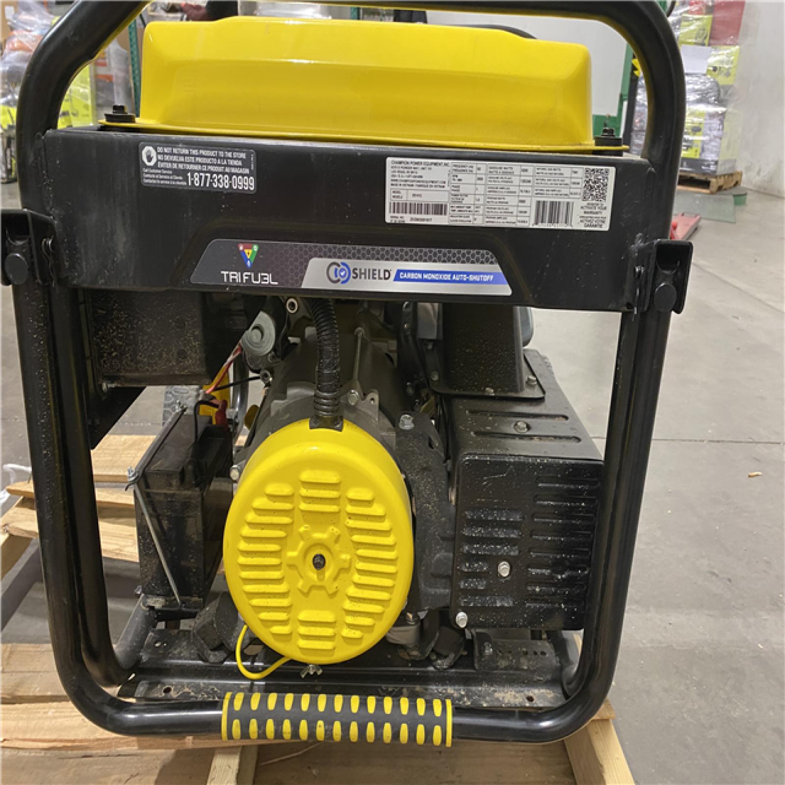 Dallas Location - As-Is Champion Power Equipment 11 500/9 200-Watt Gas Portable Generator