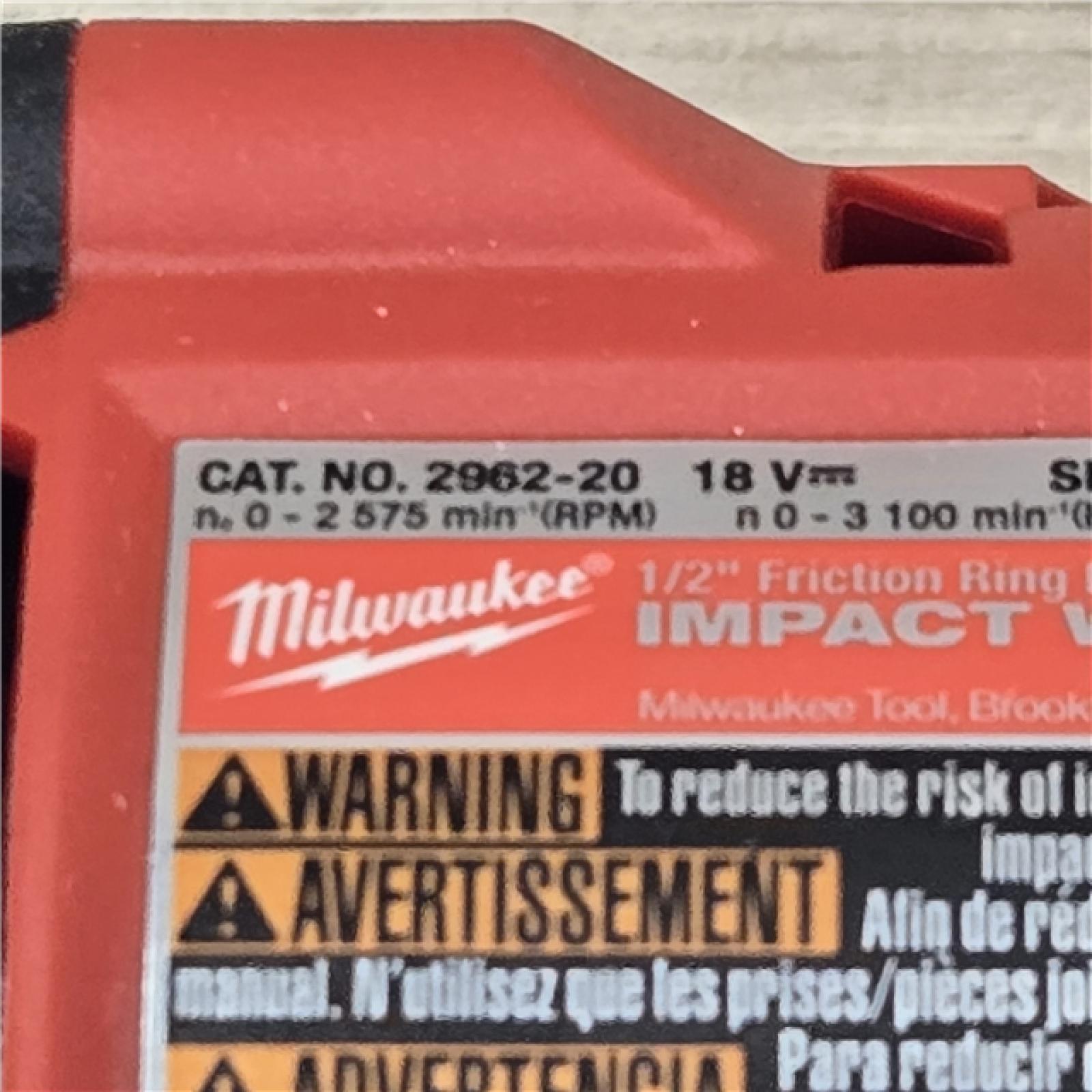 AS-IS Milwaukee 2962-20  M18 18V Fuel 1/2 Mid-Torque Impact Wrench Cordless (Tool-Only)
