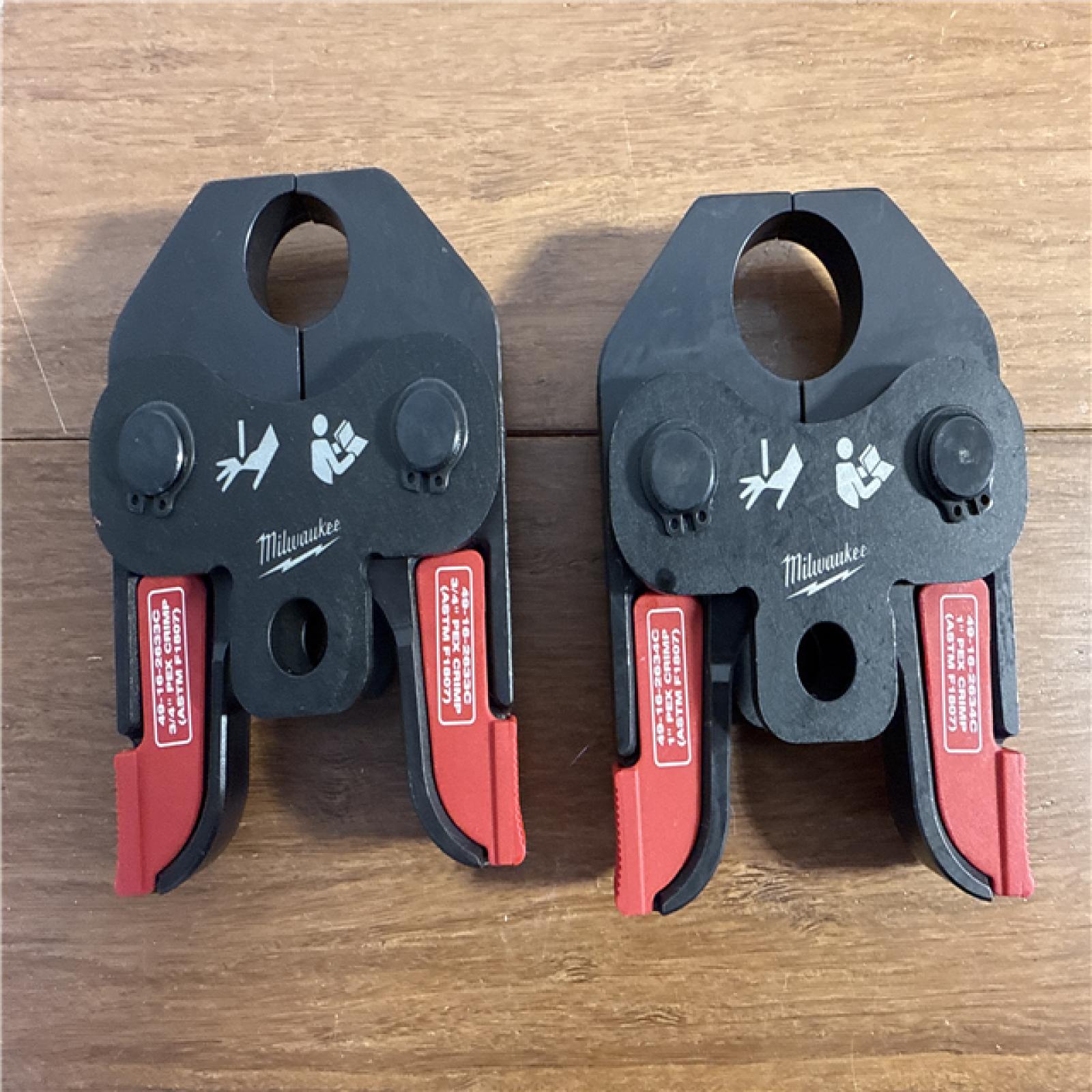 Phoenix- AS-IS Milwaukee M18 Short Throw Press Tool Kit with PEX Crimp Jaws  Includes (2) Batteries  Charger & Hard Case; Appears in Like New Condition