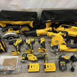 AS-IS DEWALT 20-Volt Max Lithium-Ion (10-Tool) Cordless Combo Kit