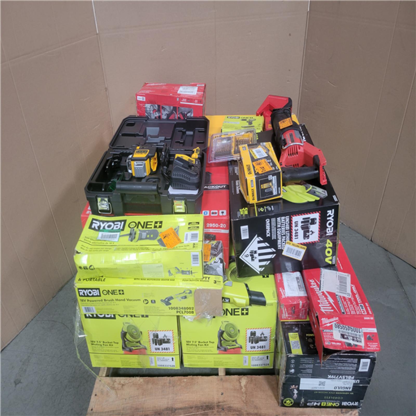 CALIFORNIA AS-IS TOOL PALLET