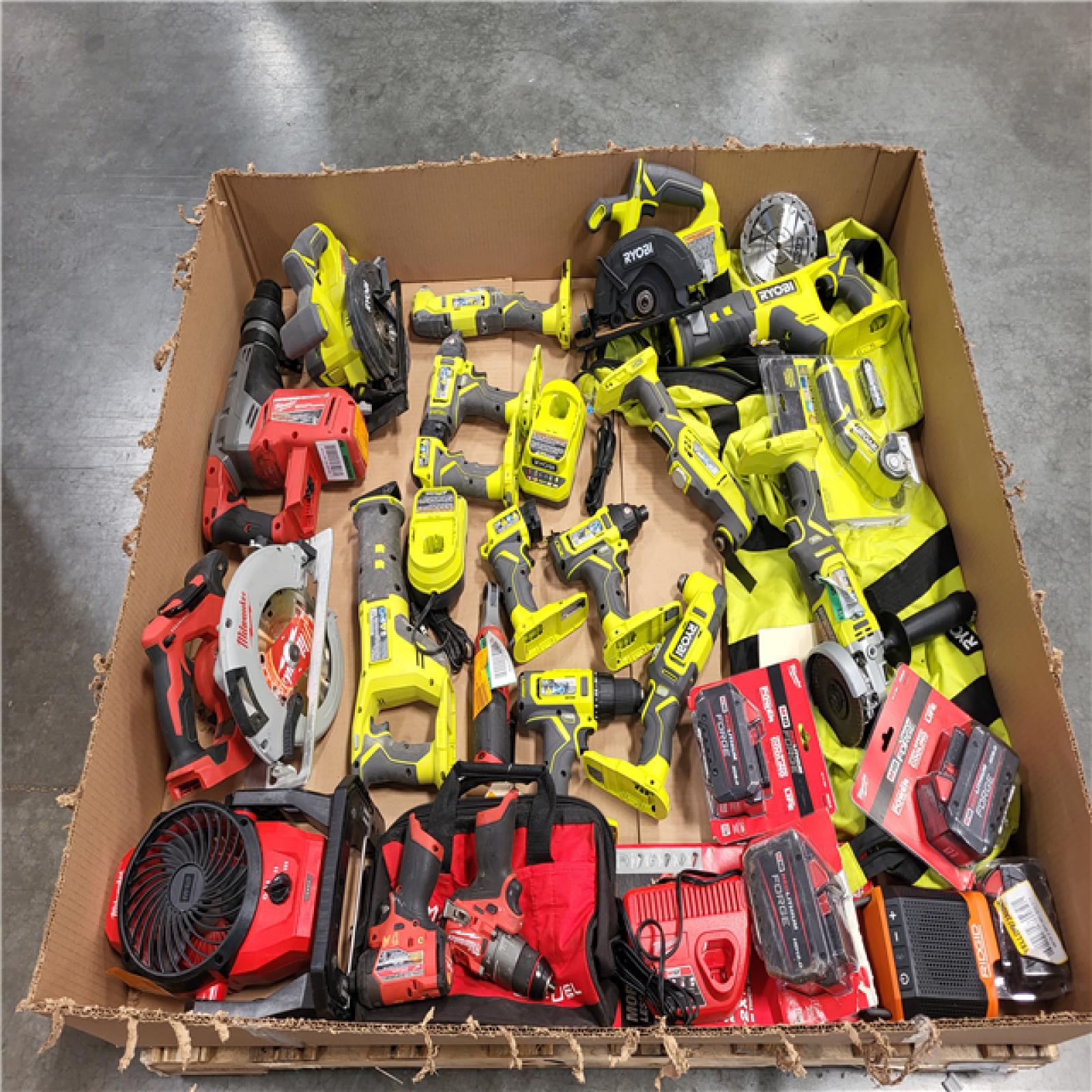 CALIFORNIA AS-IS TOOL PALLET