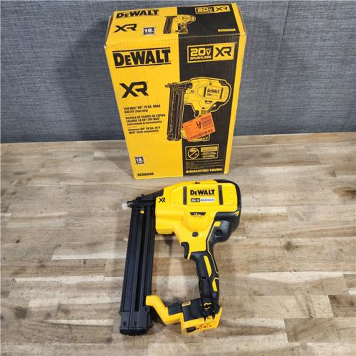 HOUSTON LOCATION - AS-IS DeWalt 20V MAX XR Lithium-Ion Electric Cordless 18-Gauge Brad Nailer (Tool Only)