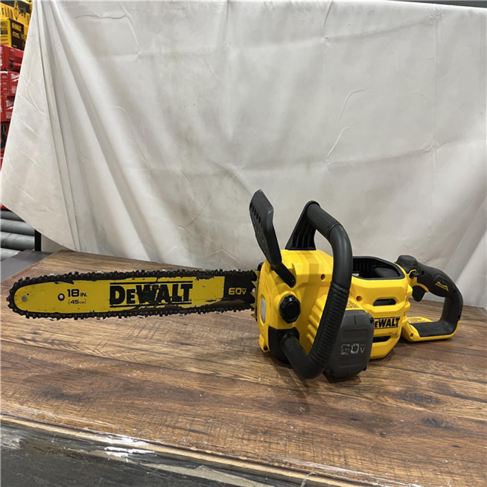AS-IS - DEWALT DCCS672B FLEXVOLT 60V MAX Brushless Cordless 18 Chainsaw (Tool Only)