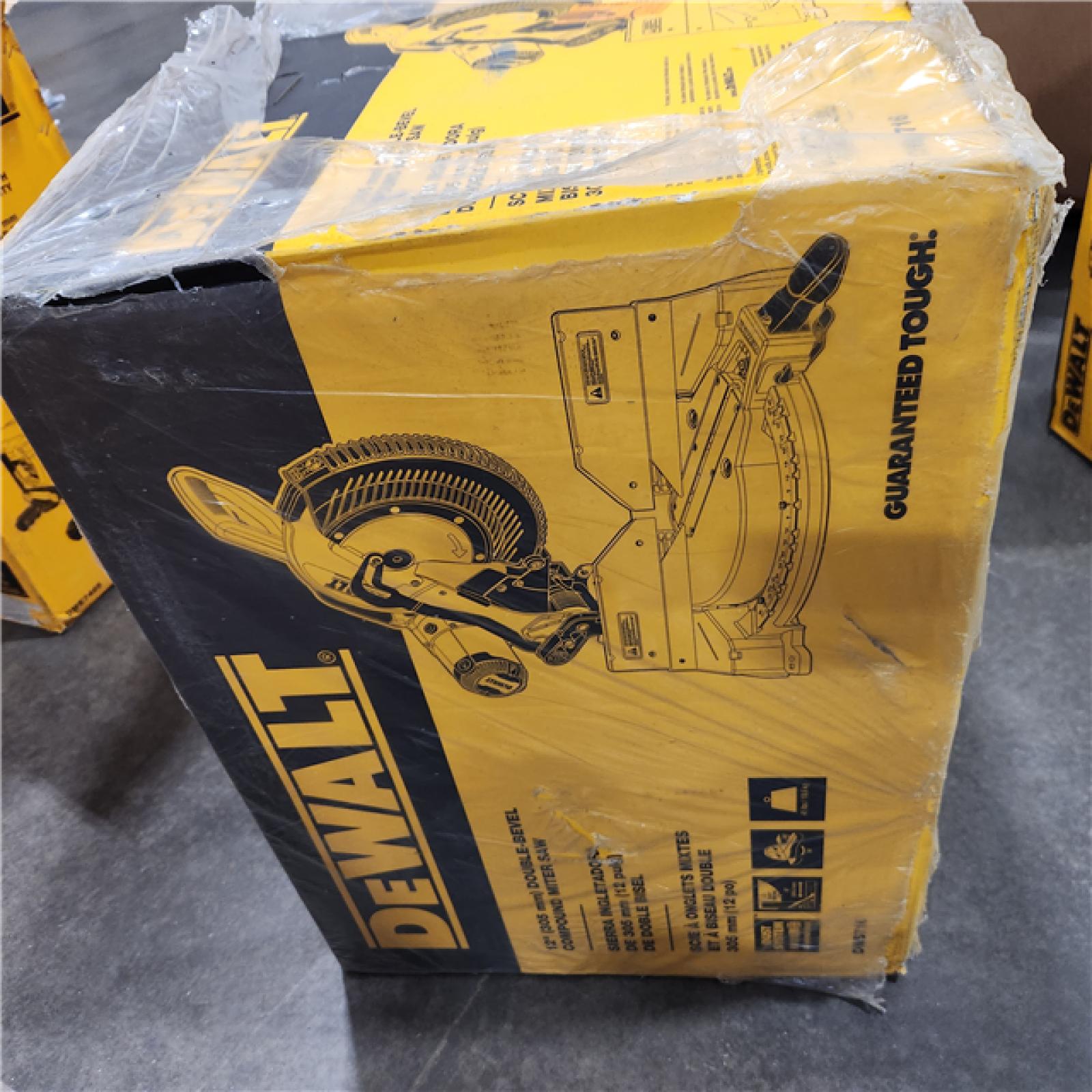 New- DeWalt 15 Amp Corded 12 in. Compound Double Bevel Miter Saw