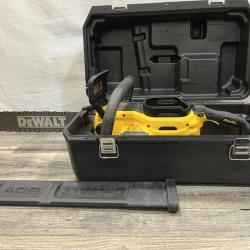 AS-IS DEWALT FLEXVOLT 60-Volt MAX 20 in. Brushless Cordless Battery Powered Chainsaw and Case (Tool with Case Only)
