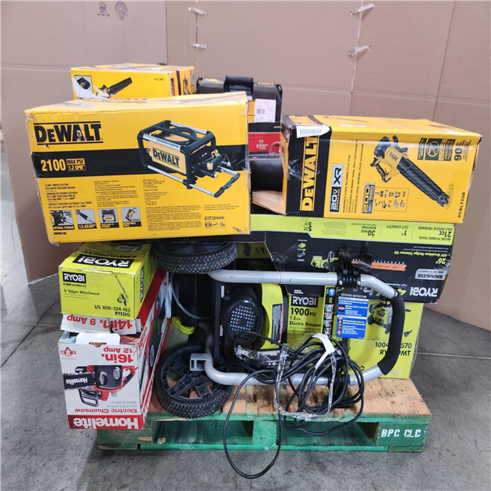 CALIFORNIA AS-IS TOOL PALLET