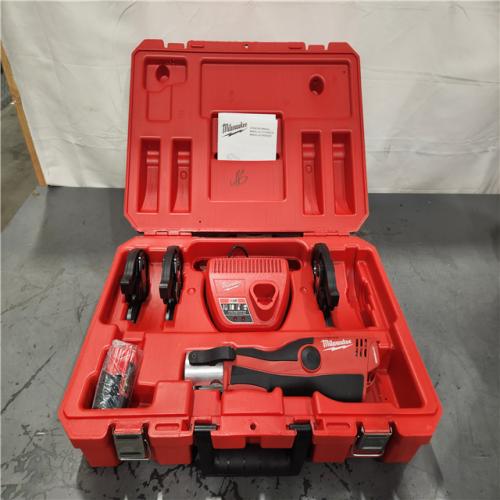 AS-IS- Milwaukee 12-Volt Lithium-Ion Force Logic Cordless Press Tool Kit