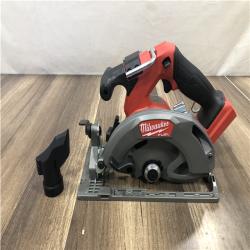 AS-IS Milwaukee FUEL 18V Lithium-Ion Brushless Cordless 6-1/2 in. Circular Saw (Tool-Only)