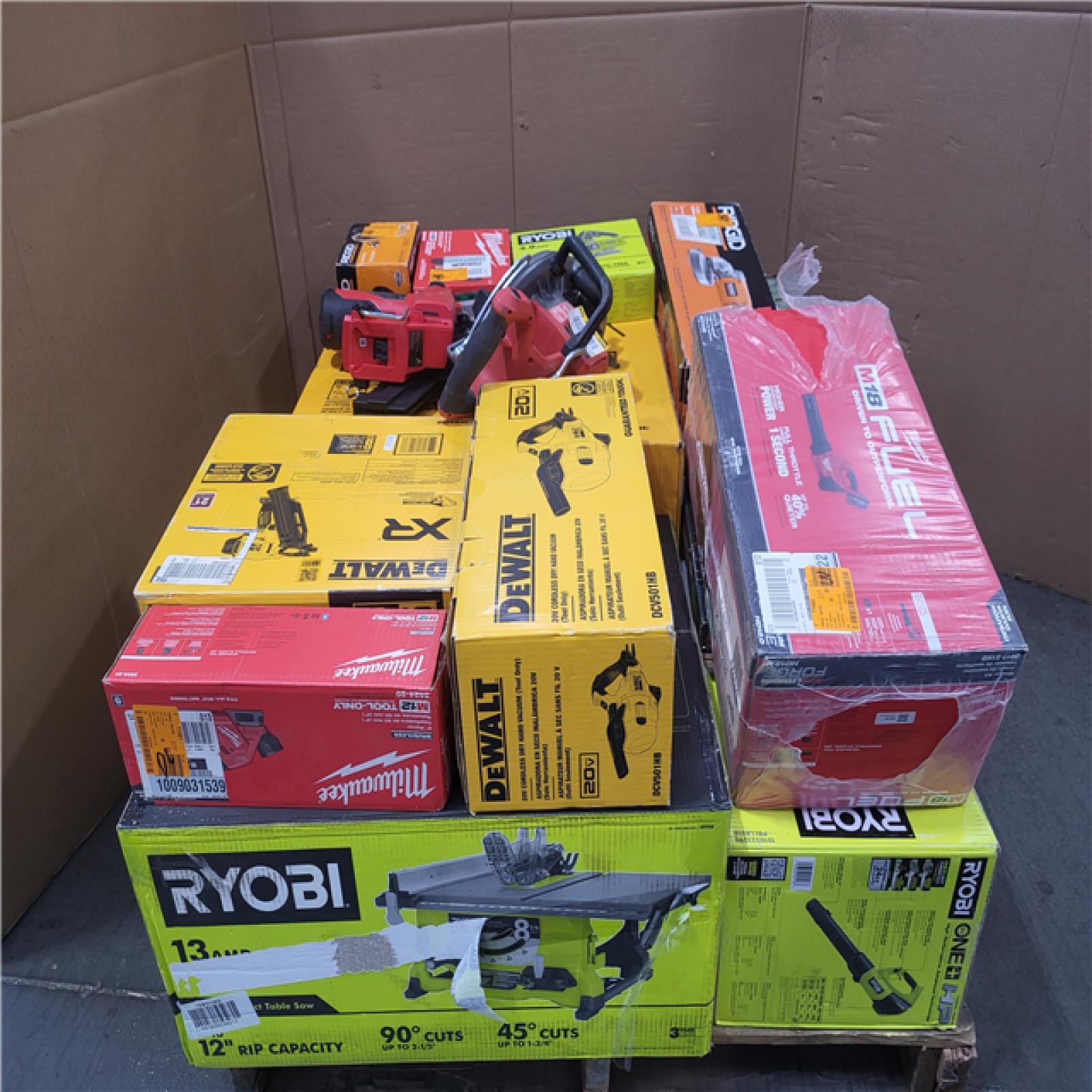 CALIFORNIA AS-IS TOOL PALLET
