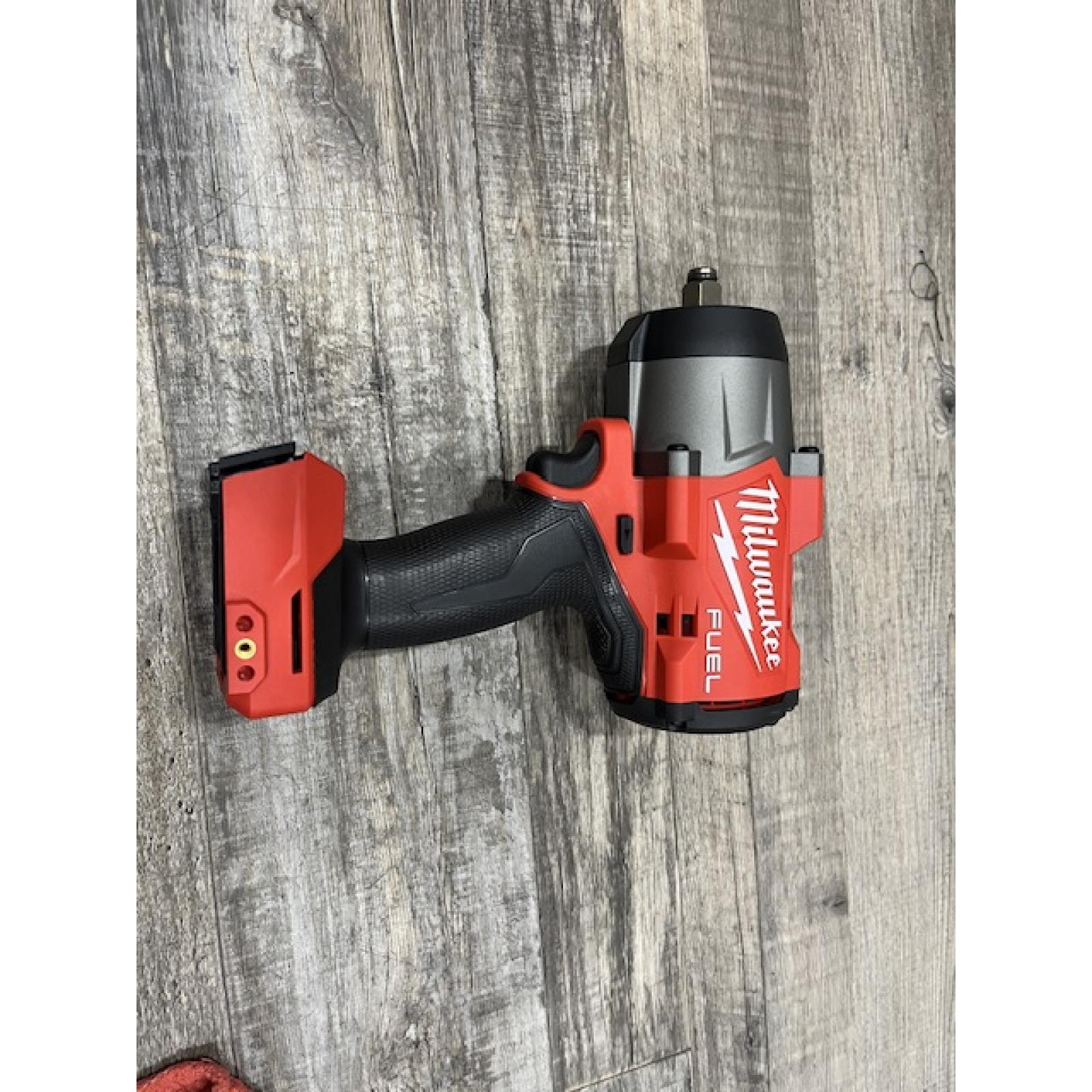 AS-IS Milwaukee FUEL 18V Lithium-Ion Brushless Cordless 1/2 in. Impact Wrench with Friction Ring (Tool-Only)