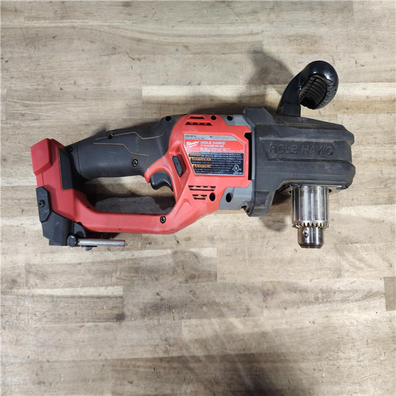 HOUSTON LOCATION - AS-IS Milwaukee M18 18V Fuel Hole Hawg 1/2  Right Angle Drill 2807-20 (TOOL ONLY)