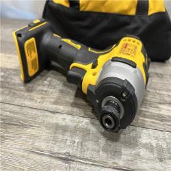 AS-IS DEWALT Atomic 20V Max Lithium-Ion Brushless Cordless Compact 1/4 in. Impact Driver Kit