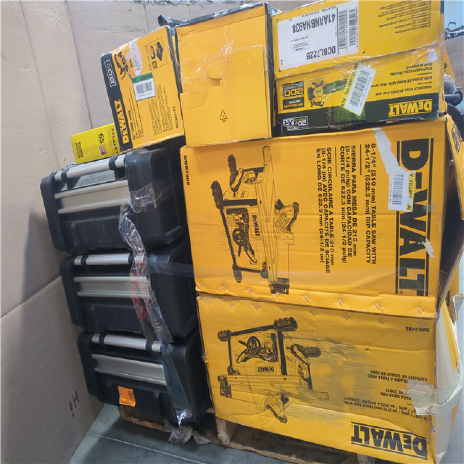 CALIFORNIA AS-IS TOOL PALLET