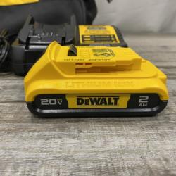 AS-IS DEWALT Atomic 20V Lithium-Ion Cordless Compact 1/2 in. Drill/Driver Kit