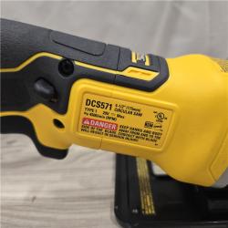 AS-IS DEWALT ATOMIC 20V MAX Cordless Bruhless 4-1/2 in. Circular Saw (Tool Only)