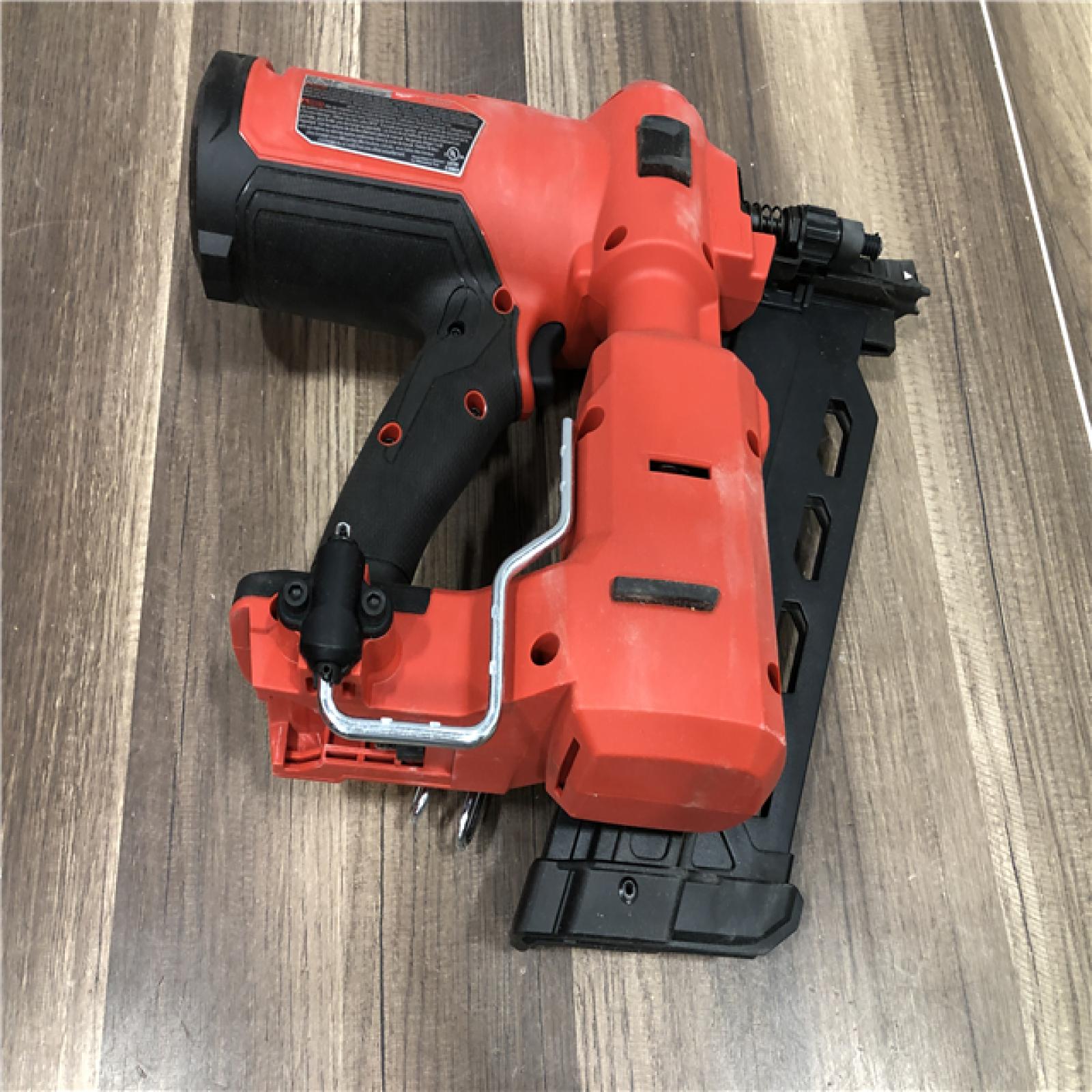 AS-IS Milwaukee FUEL 18-Volt Brushless Lithium-Ion Cordless 21-Degree Duplex Nailer