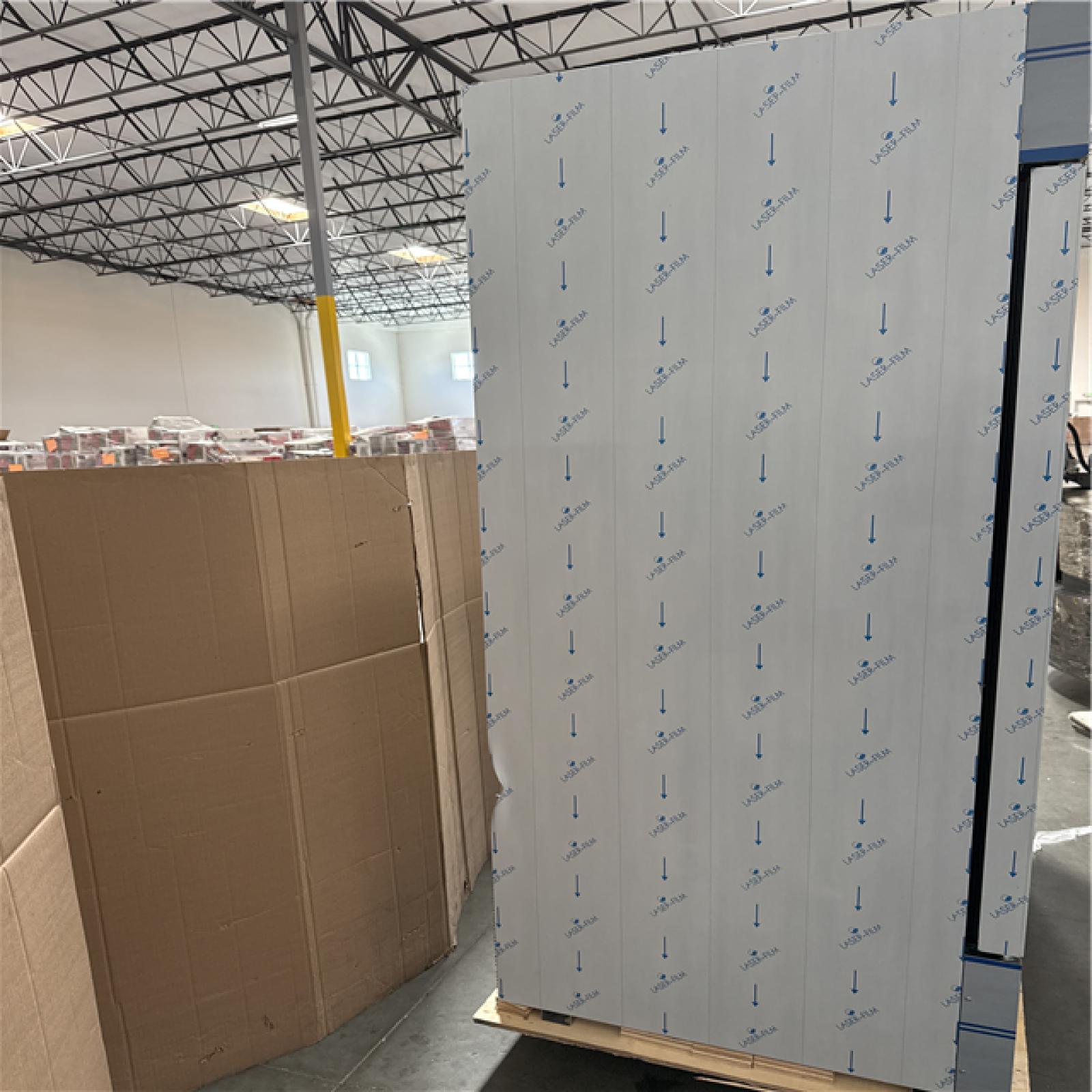 California AS-IS ORIKOOL 54 Commercial Reach-In Feezer in Stainless Steel  2 Solid Doors; Model #ST54BR (Dent on unit)