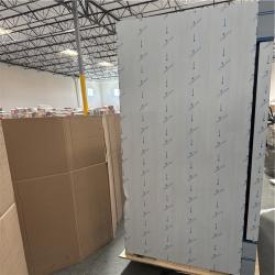 California AS-IS ORIKOOL 54 Commercial Reach-In Feezer in Stainless Steel  2 Solid Doors; Model #ST54BR (Dent on unit)