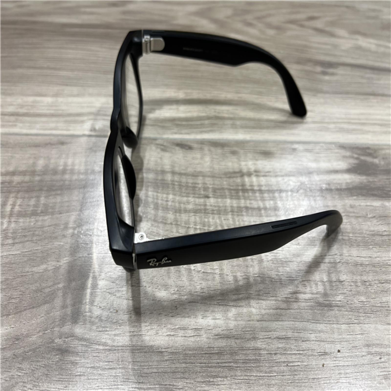 AS-IS Ray-Ban Meta Wayfarer RW4006 - Rectangle Square Black