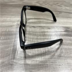 AS-IS Ray-Ban Meta Wayfarer RW4006 - Rectangle Square Black