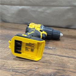 AS-IS DEWALT ATOMIC 20-Volt Lithium-Ion Cordless 1/2 in. Compact Hammer Drill with 3.0Ah Battery, Charger and Bag