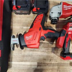 HOUSTON LOCATION - AS-IS Milwaukee 18-Volt Lithium-Ion Cordless (9-Tool) Combo Kit
