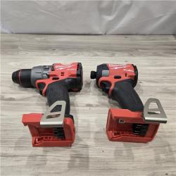 AS-IS MILWAUKEE FUEL 18V Cordless Hammer Drill and Impact Driver Combo Kit
