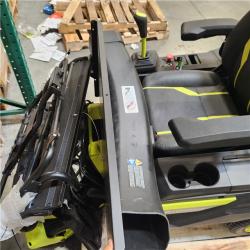 Dallas Location - As-Is RYOBI 80V HP Brushless 30 in. Battery Riding Mower with (2) 80V Batteries and Charger