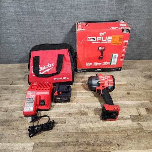 HOUSTON LOCATION - AS-IS Milwaukee FUEL 18V Lithium-Ion Brushless Cordless 1/2 in. Impact Wrench w/Friction Ring Kit