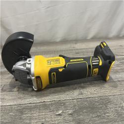AS-IS DEWALT 20V MAX Lithium-Ion Cordless 4-1/2 in. - 5 in. Angle Grinder Kit