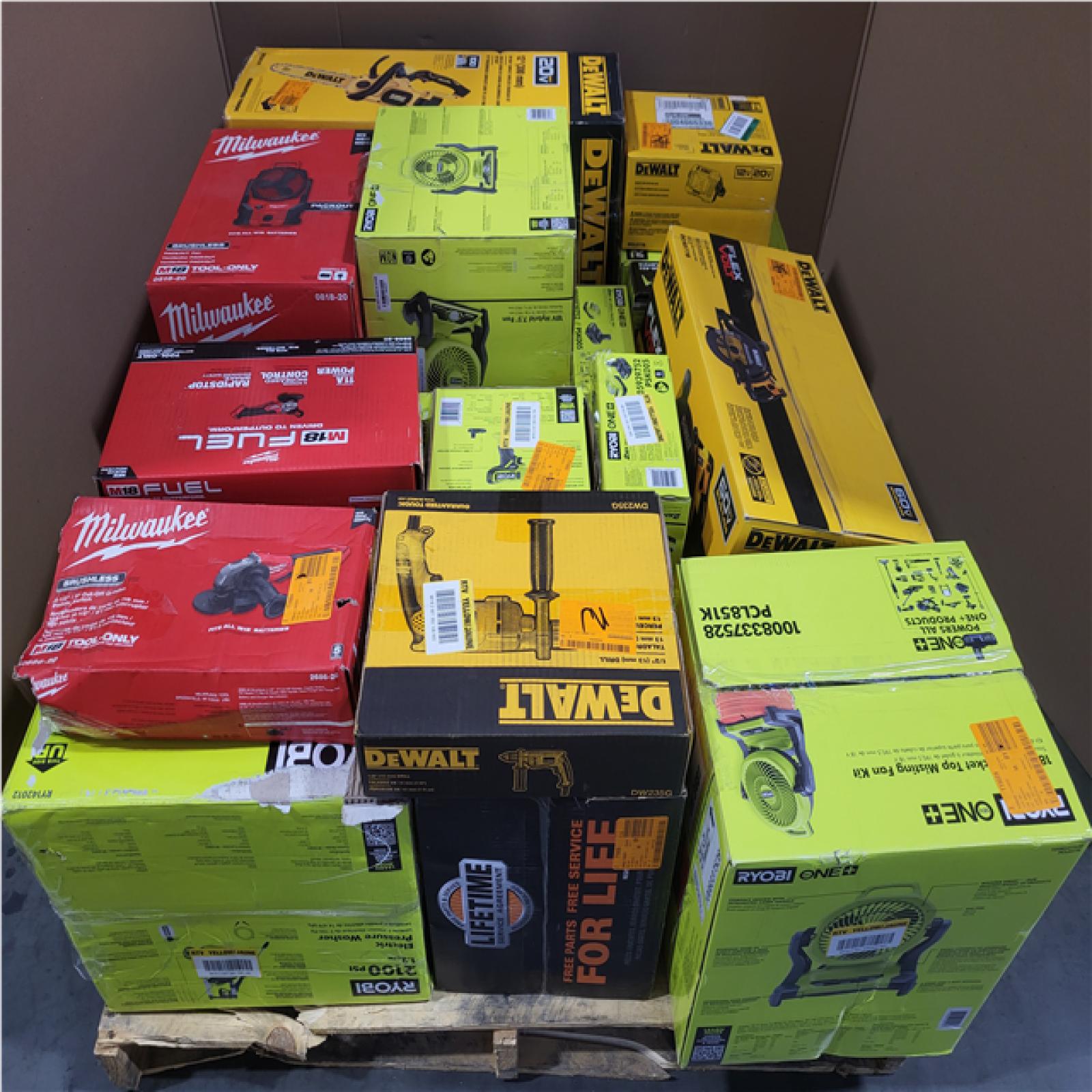 CALIFORNIA AS-IS TOOL PALLET