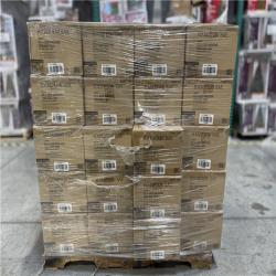 DALLAS LOCATION - Hampton Bay Leroy 42 LED Brushed Nickel Ceiling Fan With Light PALLET-(40 UNITS)