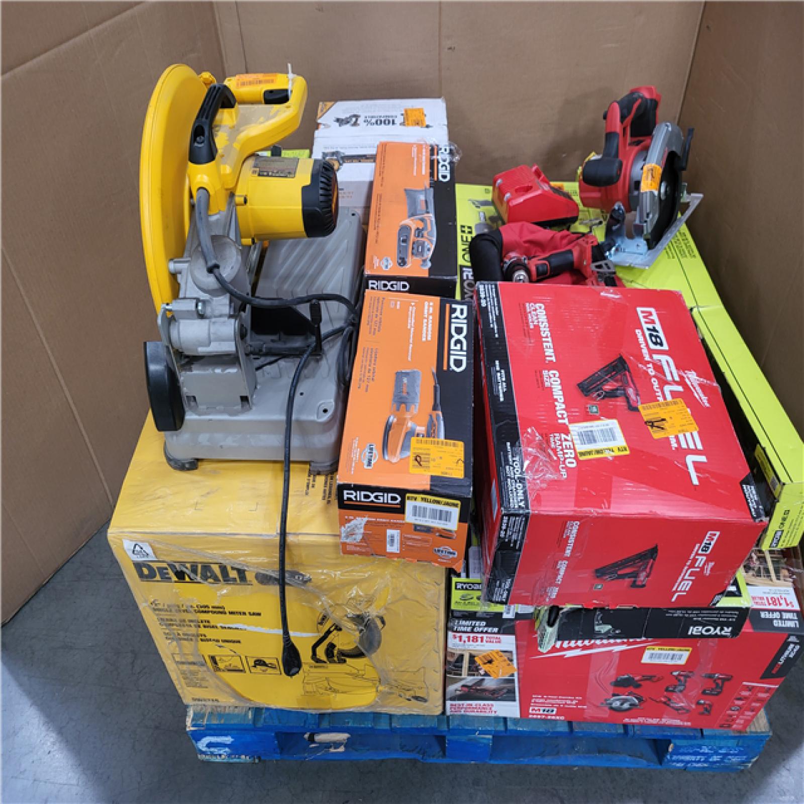 CALIFORNIA AS-IS TOOL PALLET