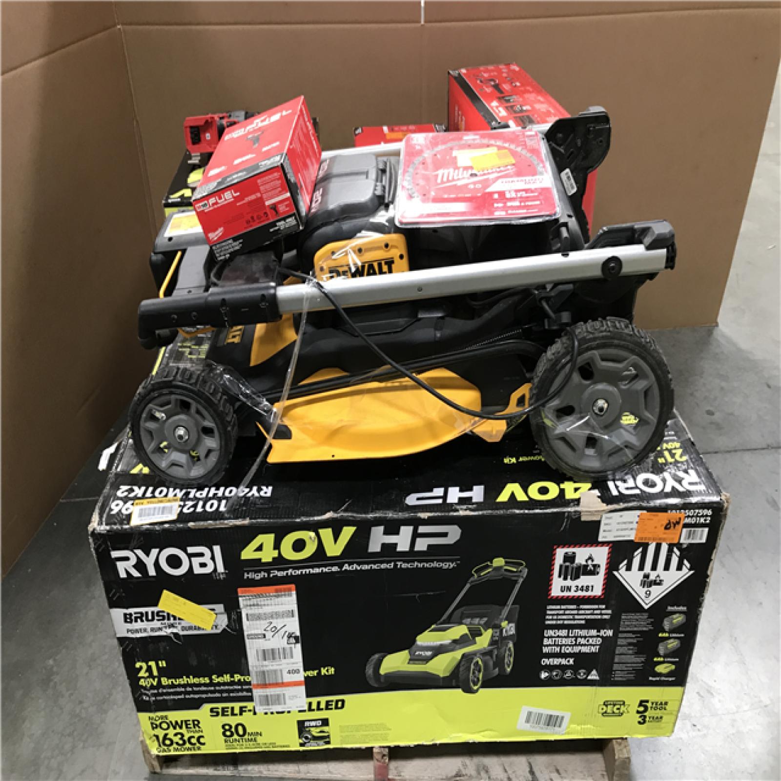 CALIFORNIA AS-IS TOOL PALLET